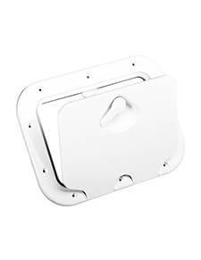 Classic register 275x375mm satin recessed removable cover