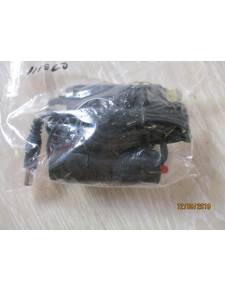 Cigarette lighter plug charger with outlet cable