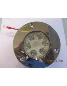 Ein 11 cm diametriger Led-Stahldach.