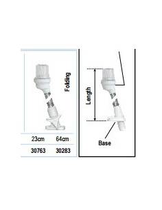 Luz todo horizonte plegable 64cm blanca