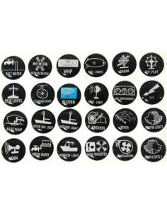 Self-adhesive panel labels (24p)