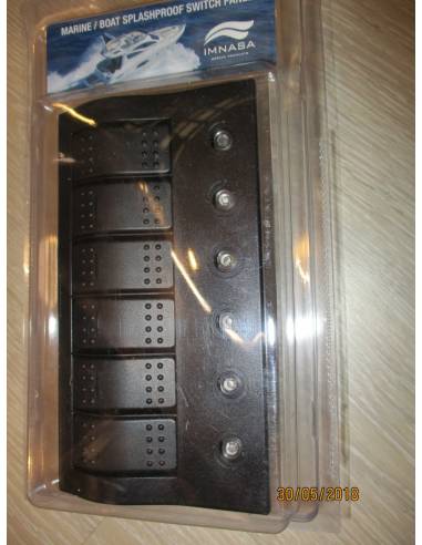 Pannello elettrico magnetotermico led 6