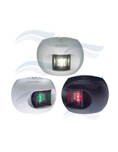 Luz hella estribor negra led
