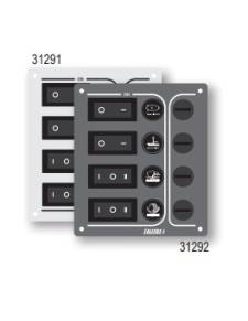 Panel control 'sp4 ultra'-4interrup.inox 316, 12/24v-ch