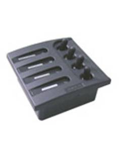 4-switch panel lps-40x black 2