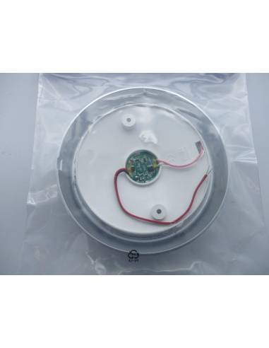 Saturn touch led ceiling lamp. Matt chrome