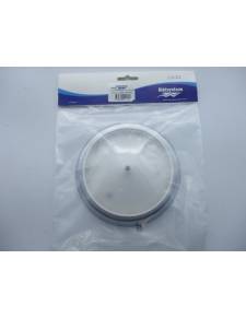 Saturn touch led ceiling lamp. Matt chrome
