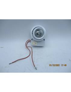 Adjustable ceiling light w/ outlet switch