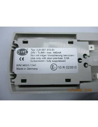 Plafon c/ interruptor Hella 24v outlet