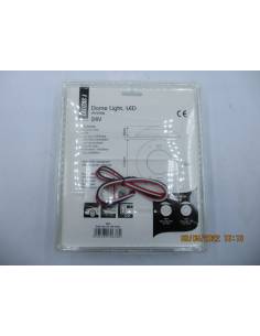 Luce led cromata 24V rotonda 143x38mm