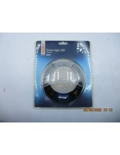 Chrome led light 24V round 143x38mm 2