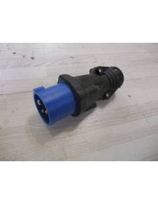 Prise 16A 2P+T 220v bleu
