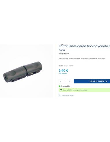 Porte-fusible STEA TITE 8A