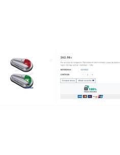Port/starboard navigation lights PERKO stainless steel