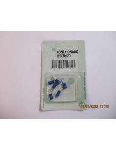 Blister 6 conectores redondos 1 a 2,5mm