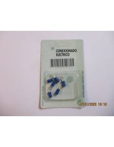 Blister 6 Runde Steckverbinder 1 bis 2,5 mm