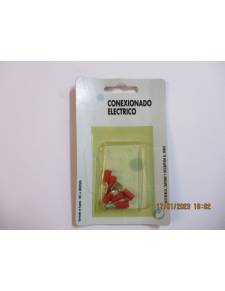 Blister 6 enchufables redondos 0,5 a 1,5mm