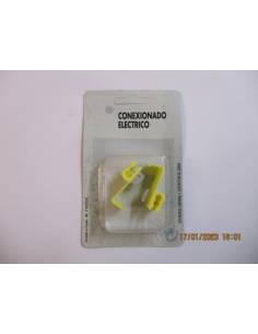 Blister pack of 6 round connectors 2.5 to 6 mm
