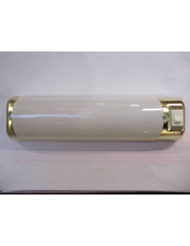 Plafon dorado PROLIGHT con interruptor 250x65mm
