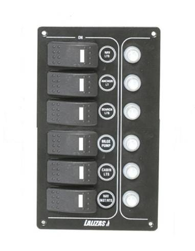 Control Panel'SP6 Offshore'12V,2V,,Charcoal