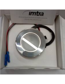 Imtra LED T155 PowerLED, 10-40 VCC, pulido SS blanco cálido, 4.7 W, IP65