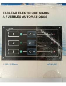 Panel electrico marin con fusible 3A