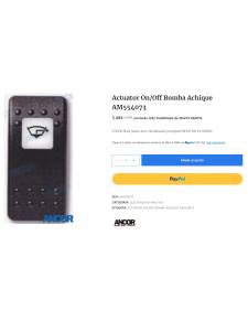 Actuator ON/OFF Achique