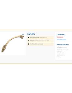 Weems fakePlath Wall and brass hook for lamp 2