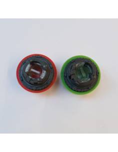 Legrand Pulsador estanco verde y rojo 2