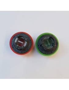 Legrand Pulsador estanco verde y rojo