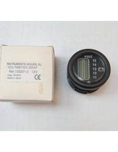 Voltmeter graph 12V 60mm