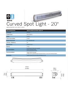 Lumishore spotlight curved 20 ̈foco LED curvo di 20 -... 2