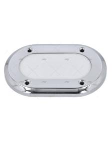 Stagna ovalado empotrar  1X20W cromado G4