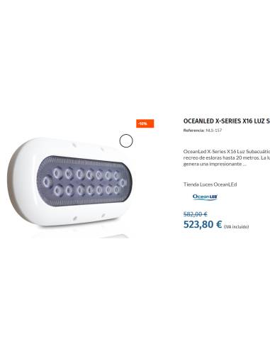 Oceanled X-series X16 OceanLED X-Series X16 luz...
