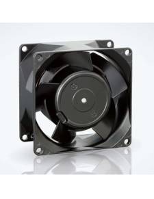 Ventilador Axial AC, 230V, Cuadrado, 80 mm, 38 mm, Cojinete de Casquillo, 29.4 CFM