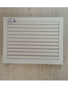 Thermowell rejilla/aire PVC 400x300mm blanca
