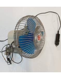 Ventilador 12v con soporte y enchufe mechero