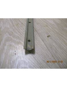 Bronze draft rail for classic boats 2.20m / 22mm