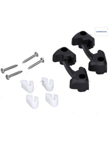 Lewmar kit parachoques goma tamaño 2 NEGRO