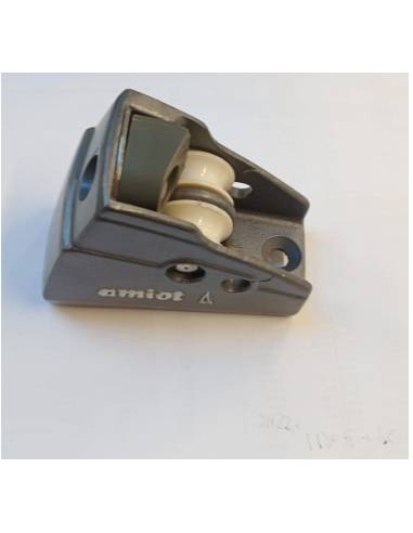Amiot terminal carril 32mm doble con mordaza