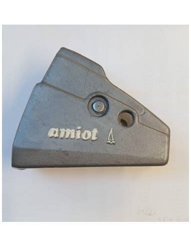 Amiot terminal carril 32mm doble con mordaza