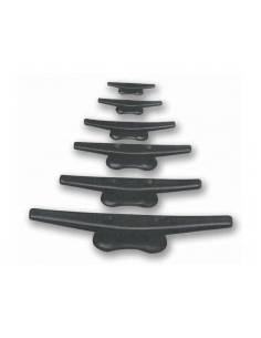 Cornamusa nylon 14,5 cm negra