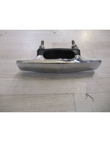 Cornamusa PERKO inox base plastico L 155mm