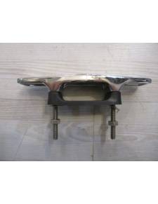 Cornamusa PERKO inox base plastico L 155mm