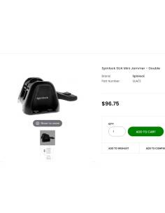 Spinlock SUA mordaza doble escota  Mini Jammer - Double 2