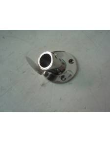 Tintero inclinado con base redonda 25mm  inox