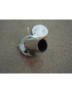 Inkwell inclined 15º stainless steel 23mm