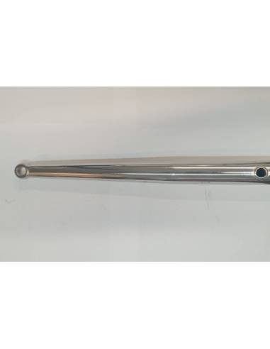 Candelero 30x2mm largo 610mm en acero inoxidable