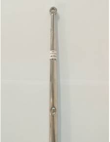 Candelero 25x2mm largo 610mm en acero inoxidable