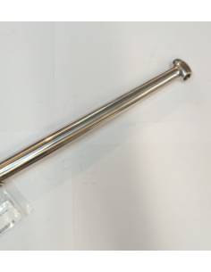 Candelero inoxidable 740mm base diam. 30mm